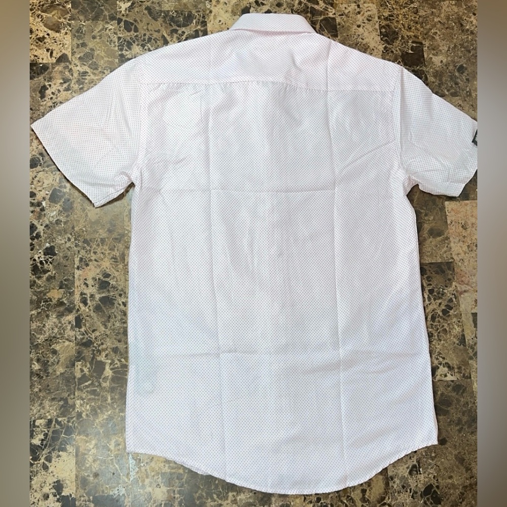 Nine West Mens Wear Dress Shirt Button Slim Fit Wrinkle Free Moisture Wicking - Picture 16 of 17